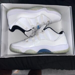 Jordan White and Black Sneakers